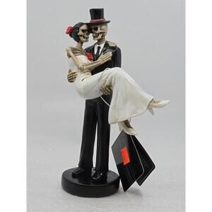 Forever Yours Skeleton Wedding Couple Bride & Groom DWK Corp World Of Wonders